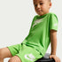 Shorts infantil Nike Sportswear Club French Terry – Verde – vista 4