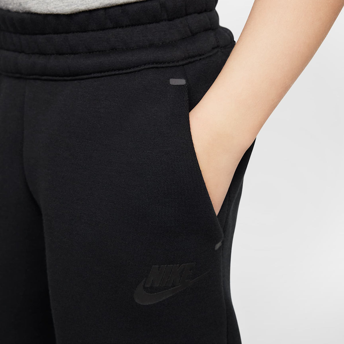 Conjunto de 2 piezas de Tech Fleece de cierre completo infantil Nike Sportswear – Negro – vista 7