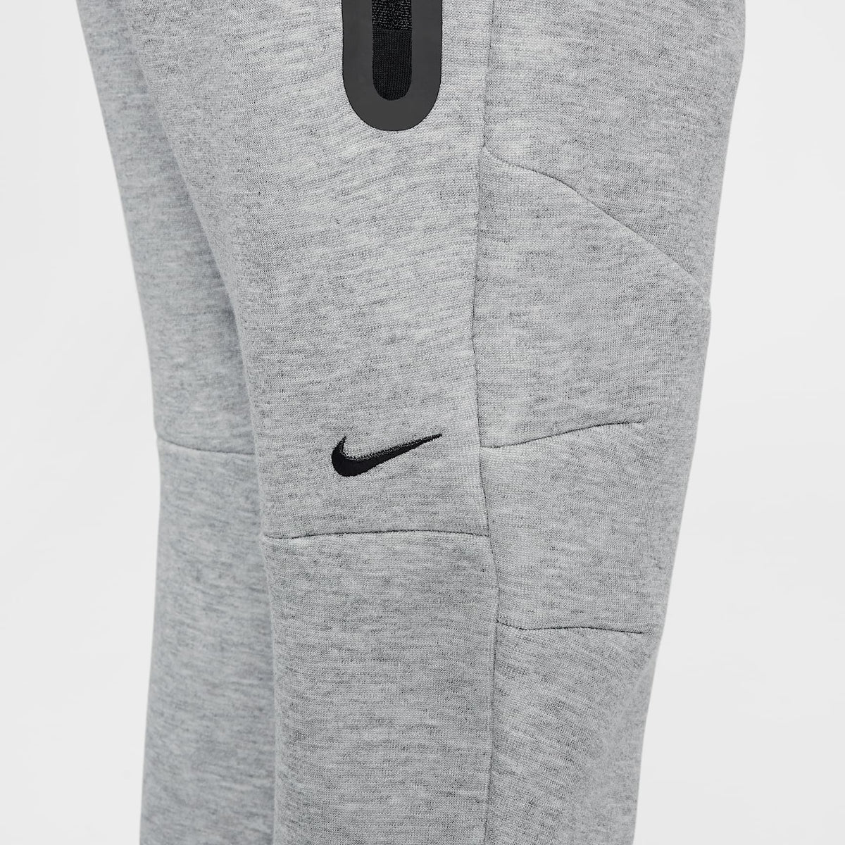 Conjunto de 2 piezas de sudadera de cierre completo Tech Fleece para niños talla pequeña Nike Sportswear – Gris oscuro jaspeado – vista 13