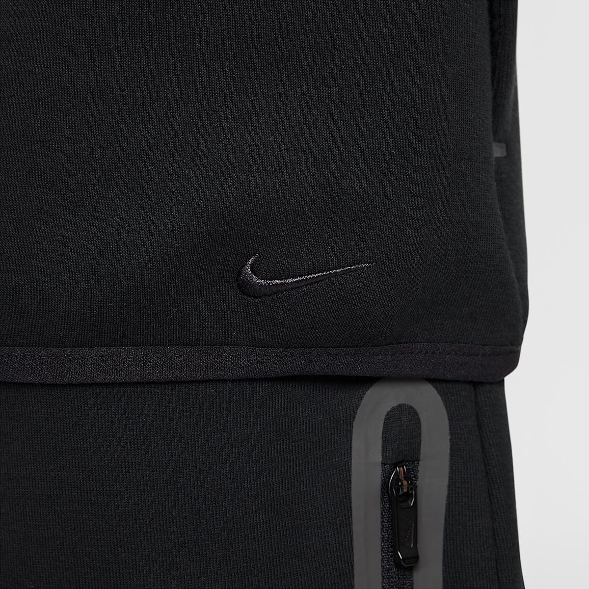 Conjunto de 2 piezas de Tech Fleece de cierre completo infantil Nike Sportswear – Negro – vista 5