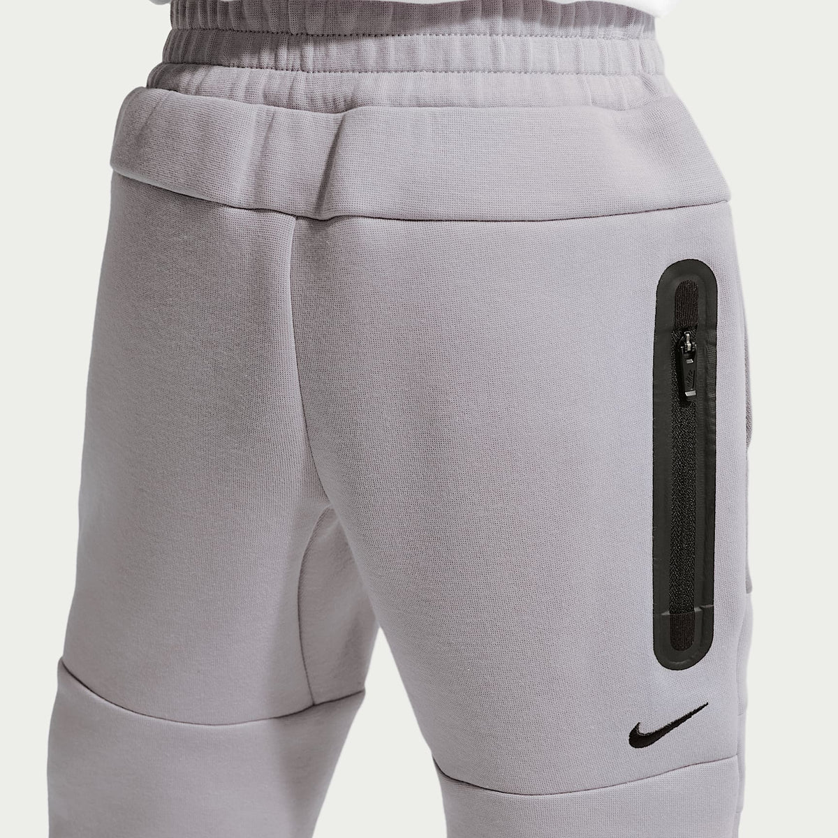 Conjunto de 2 piezas de Tech Fleece de cierre completo infantil Nike Sportswear – Gris lobo – vista 5