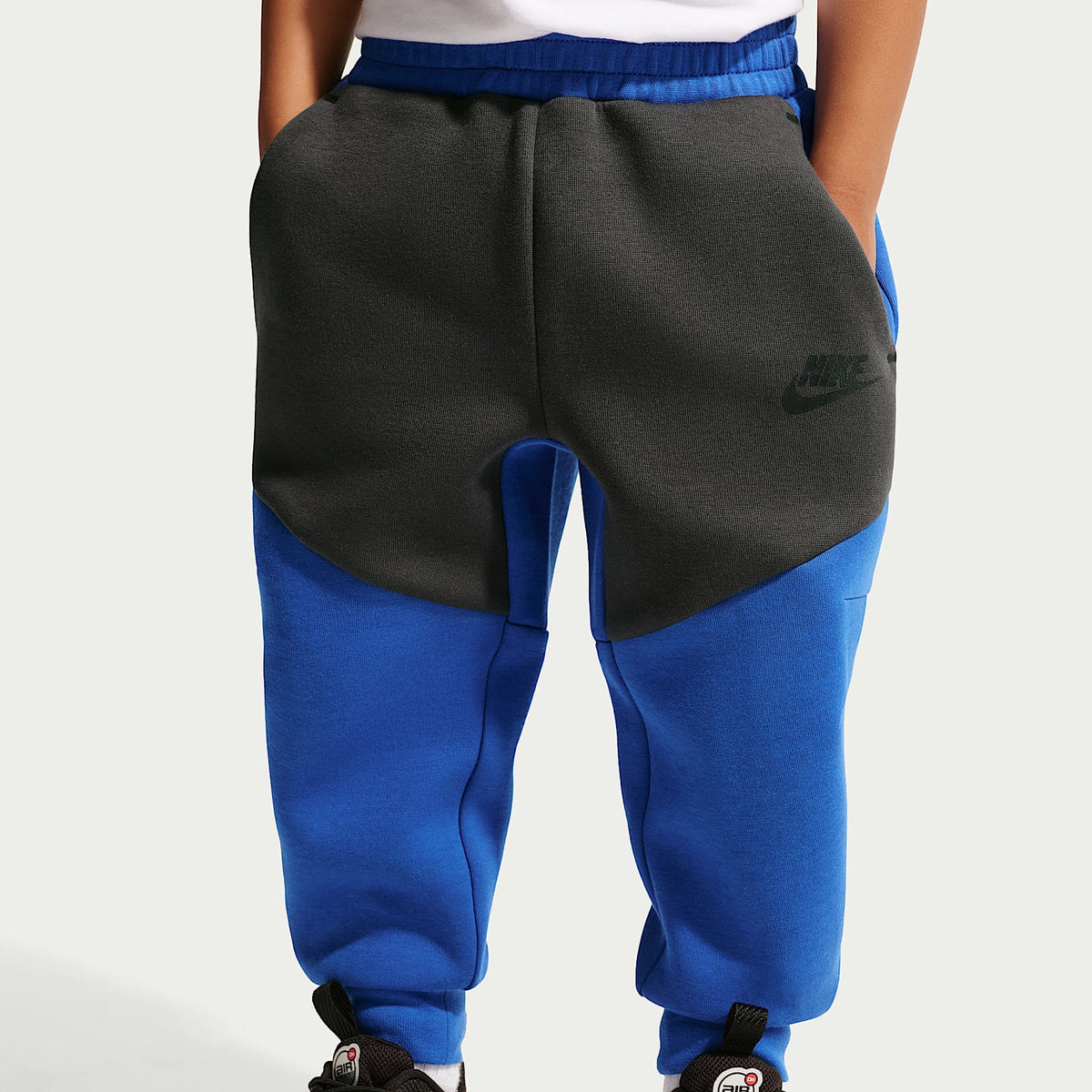 Conjunto de 2 piezas de Tech Fleece de cierre completo infantil Nike Sportswear – Royal juego – vista 4