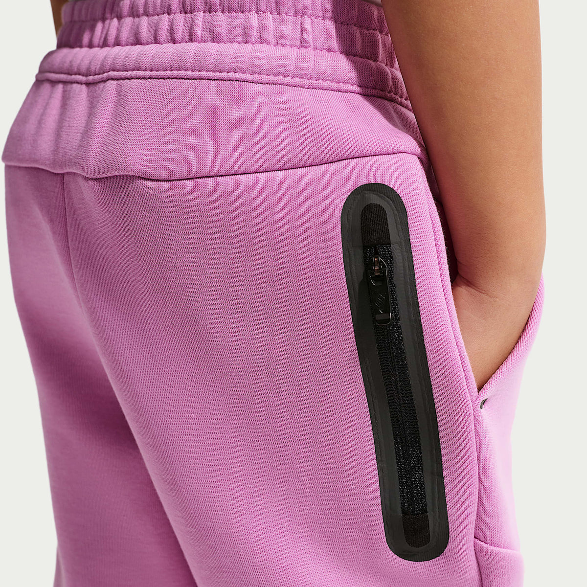 Conjunto de 2 piezas de Tech Fleece de cierre completo infantil Nike Sportswear – Morado – vista 5