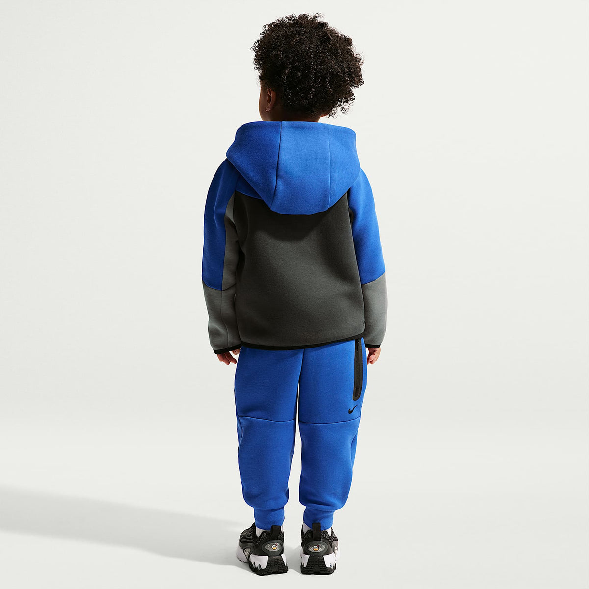 Conjunto de 2 piezas de Tech Fleece de cierre completo infantil Nike Sportswear – Royal juego – vista 7