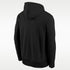 Sudadera con gorro sin cierre Nike Therma-FIT de la MLB para niños talla grande Baltimore Orioles Authentic Collection – Negro – vista 2