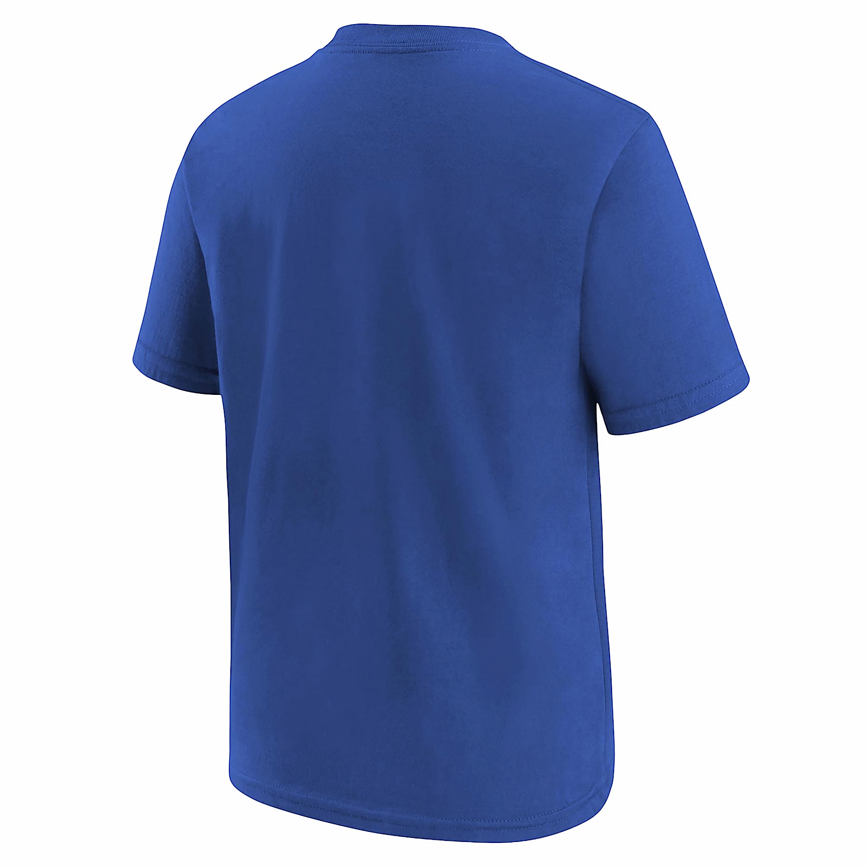 Playera Nike de la MLB para niños talla grande Atlanta Braves City Connect Wordmark – Royal – vista 2