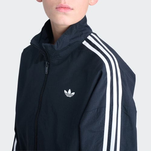 Chaqueta adidas Originals Long Sleeve Full-Zip 3-Stripes para Niños KL6535