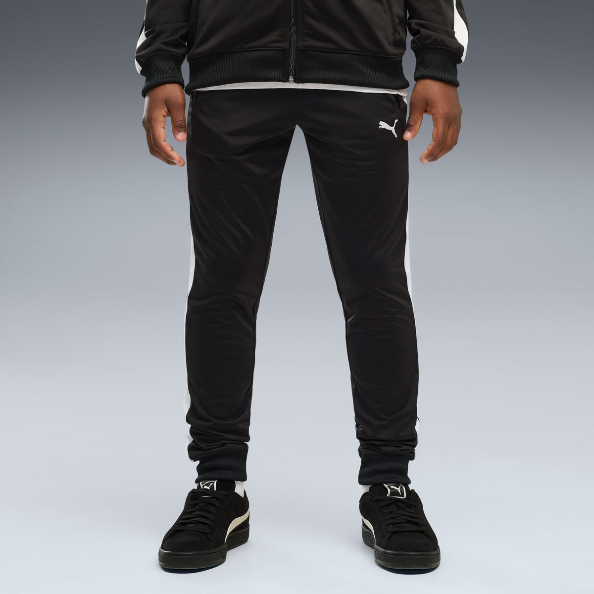 Pantalón T7 ALWAYS ON juvenil – PUMA BLACK – vista 3
