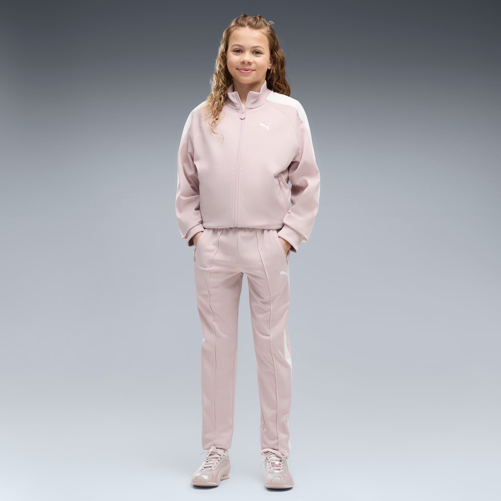 Pantalón T7 ALWAYS ON para adolescentes – Misty Pink – vista 1