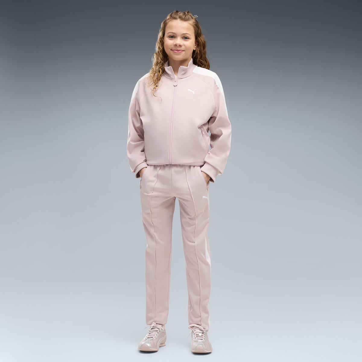 Pantalón T7 ALWAYS ON para adolescentes – Misty Pink – vista 1