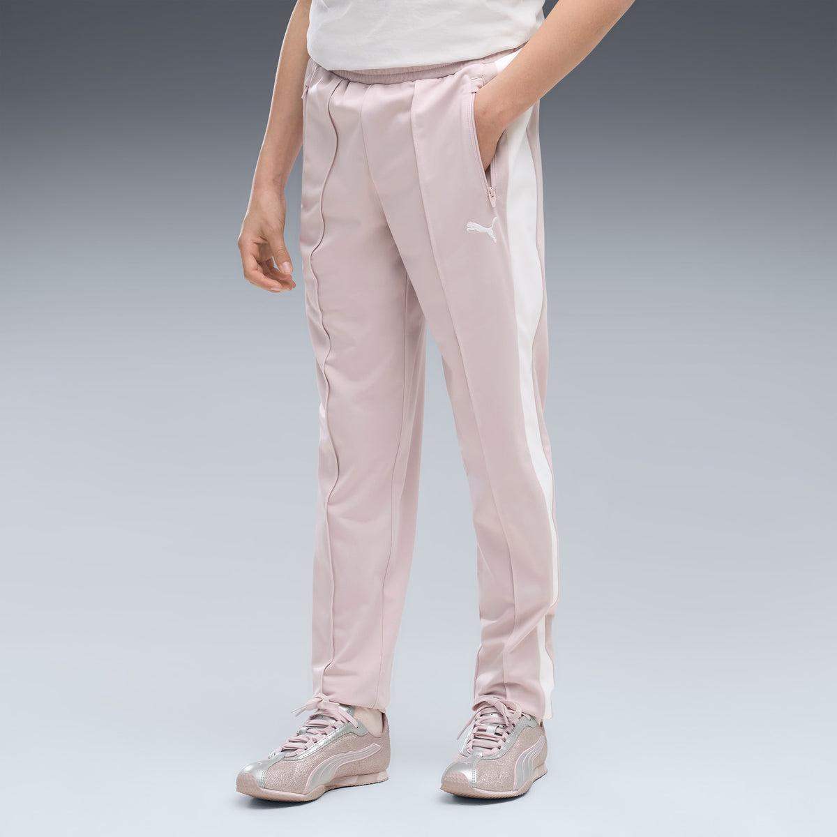 Pantalón T7 ALWAYS ON para adolescentes – Misty Pink – vista 2