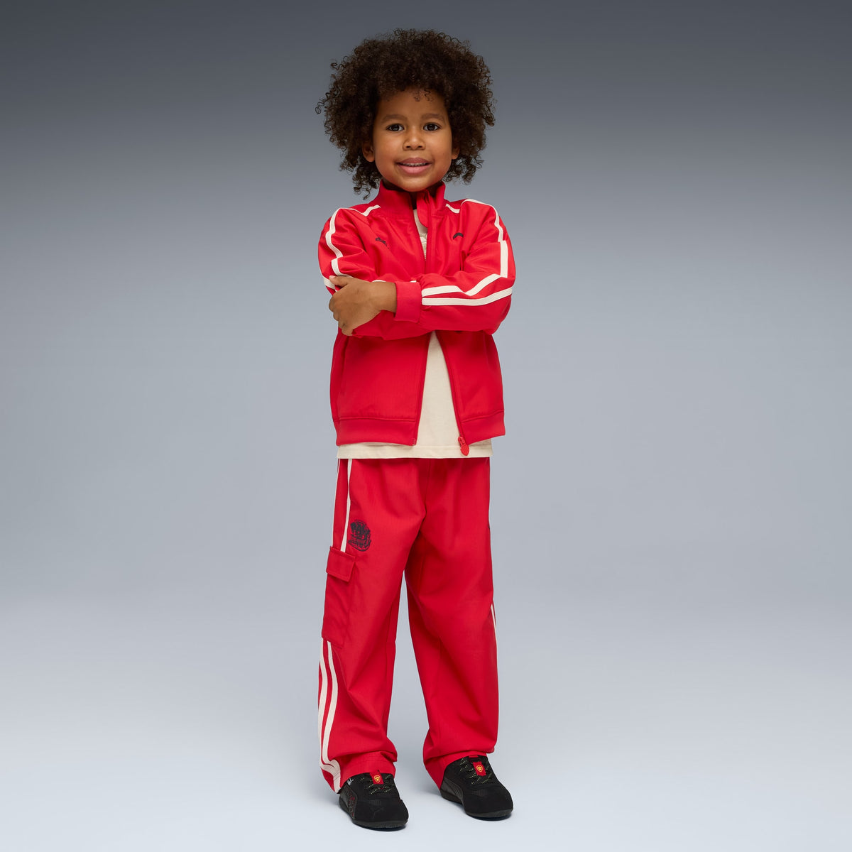 Pantalón T7 PUMA x PAW PATROL para niños – FOR ALL TIME RED – vista 3