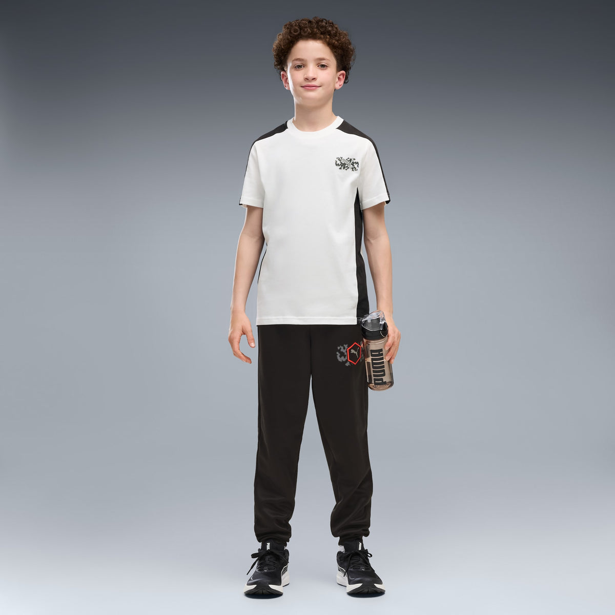 Pantalón atlético juvenil Active Sports – PUMA BLACK – vista 1