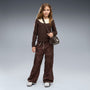 Pantalón cargo holgado juvenil Midnight Shadow – Chocolate Fondue – vista 1