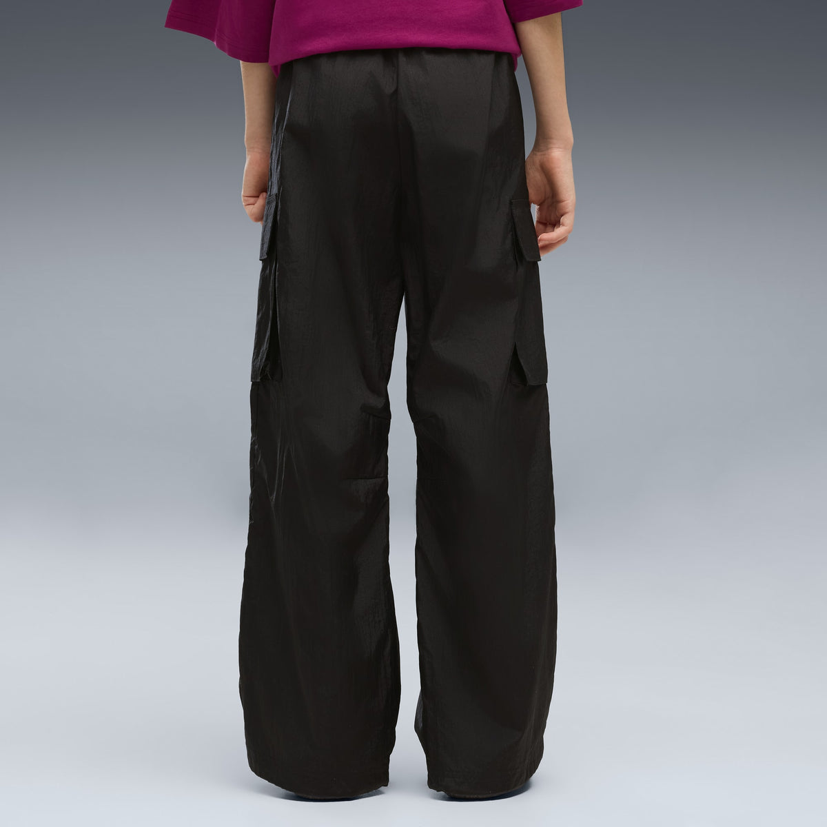Pantalón cargo holgado juvenil Midnight Shadow – PUMA BLACK – vista 2