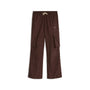 Pantalón cargo holgado juvenil Midnight Shadow – Chocolate Fondue – vista 4