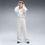 Pantalón flojo con pinzas juvenil PUMA Essentials – White Glow Heather – vista 1