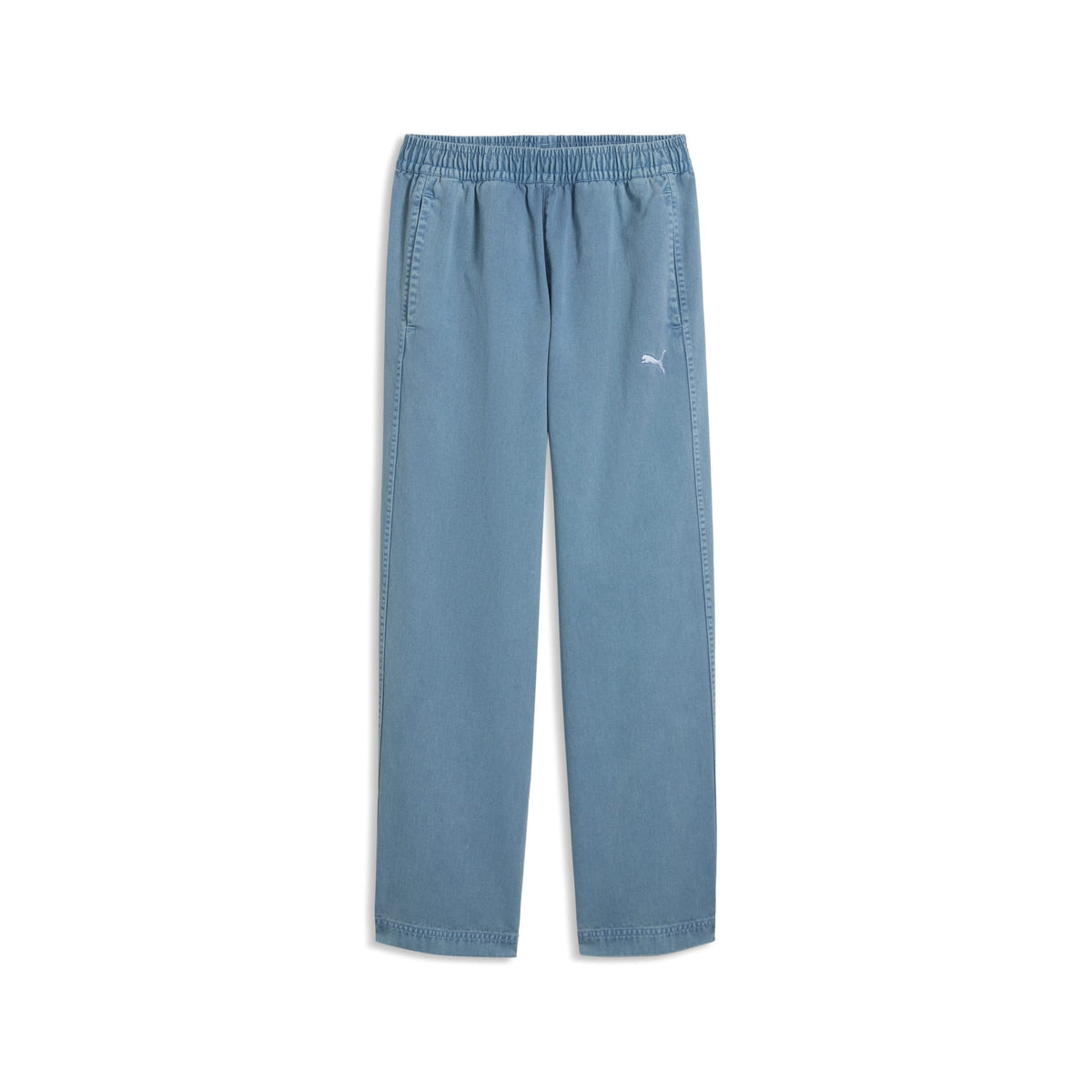 Pantalón holgado de tejido twill deslavado juvenil T7 – COOL BLUE – vista 5
