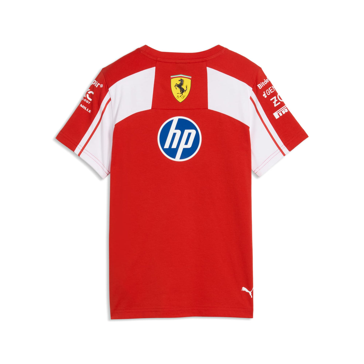Playera Scuderia Ferrari HP Réplica para adolescentes – PUMA Red – vista 5