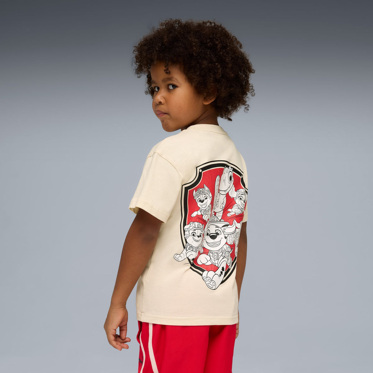 Playera estampada PUMA x PAW PATROL para niños – ALPINE SNOW – vista 2
