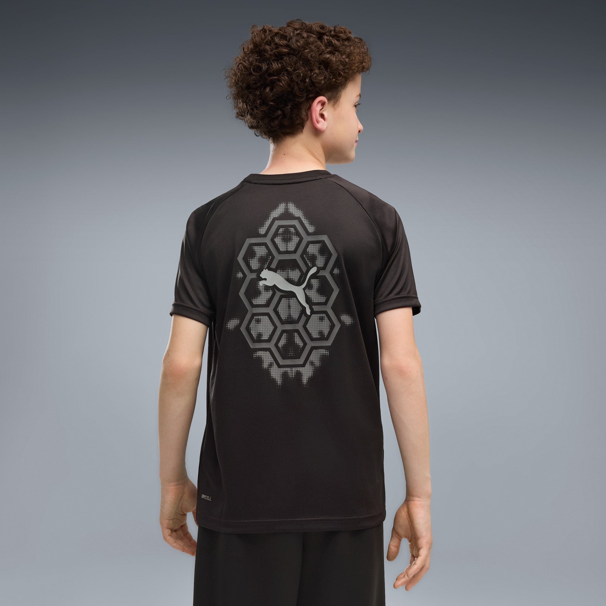 Playera estampada juvenil Active Sports – PUMA BLACK – vista 1