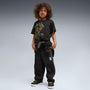 Playera holgada PUMA x TRANSFORMERS para niños – PUMA BLACK – vista 3
