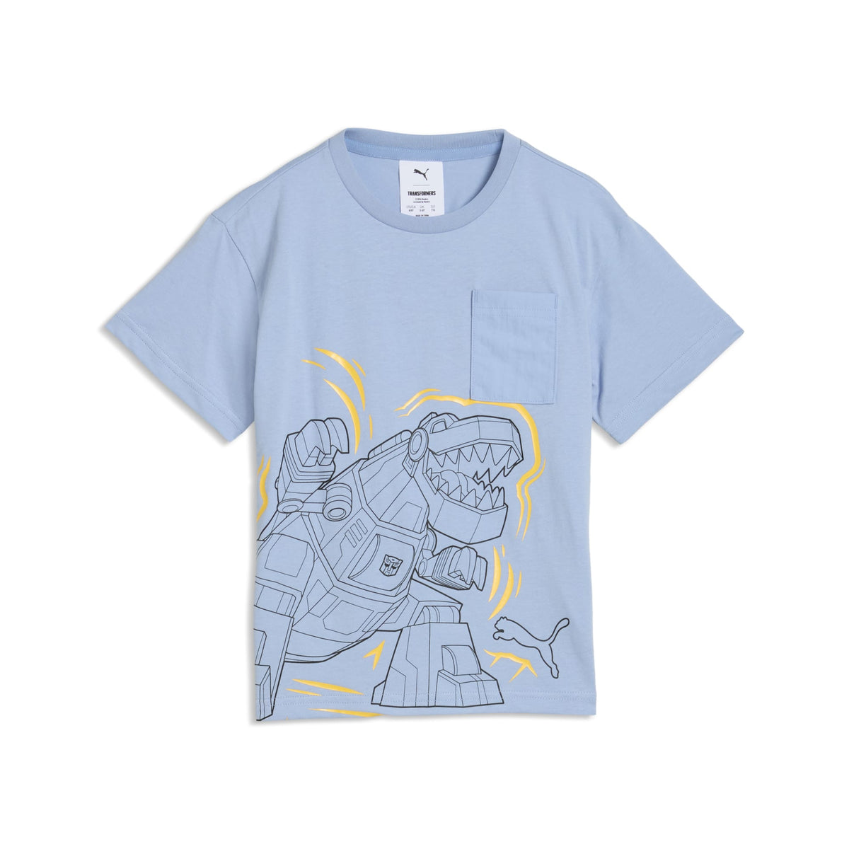 Playera holgada PUMA x TRANSFORMERS para niños – Chambray Blue – vista 4