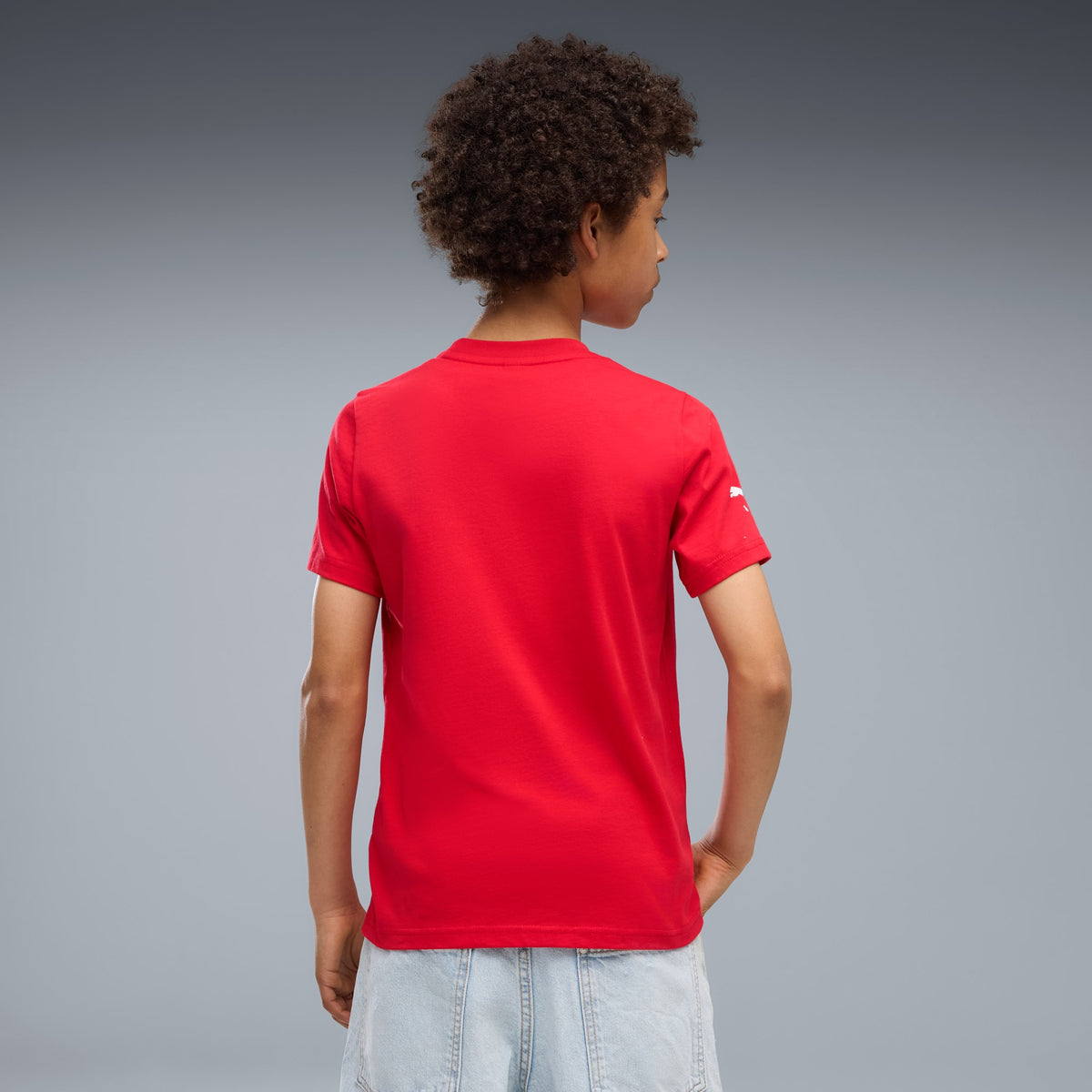 Playera juvenil Scuderia Ferrari – Rosso Corsa – vista 2