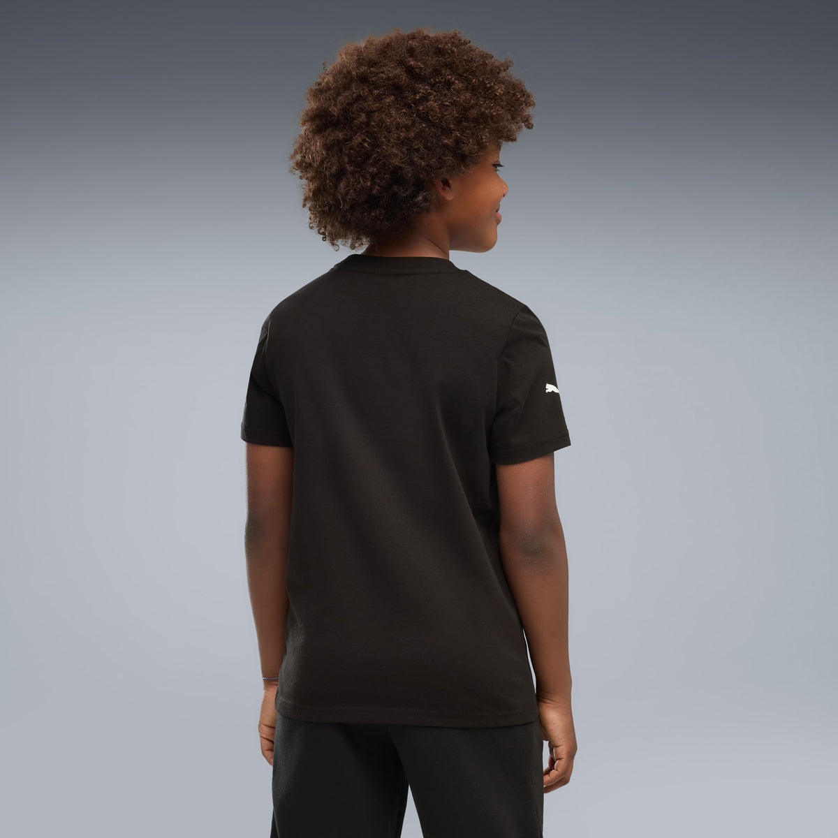 Playera juvenil Scuderia Ferrari – PUMA BLACK – vista 2