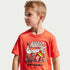 Playera para niños talla pequeña Nike "Rest And Recovery" – Naranja césped – vista 1