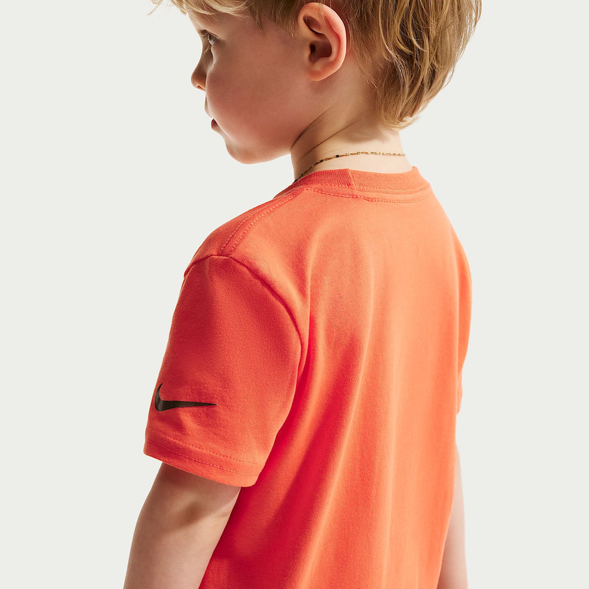 Playera "Rest And Recovery" infantil Nike – Naranja césped – vista 2