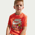 Playera para niños talla pequeña Nike "Rest And Recovery" – Naranja césped – vista 3