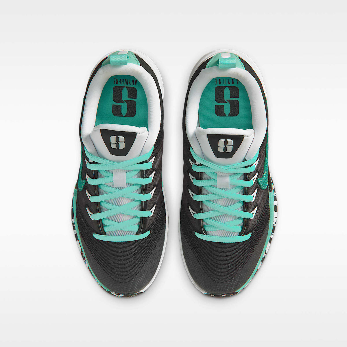 Sabrina 3 – Negro/Blanco/Menta – vista 4