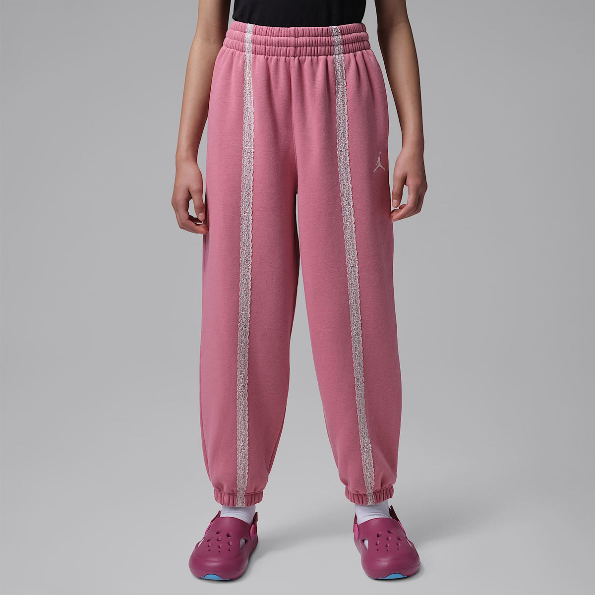Pants de tejido Fleece para niños talla grande Jordan – Baya del desierto – vista 1