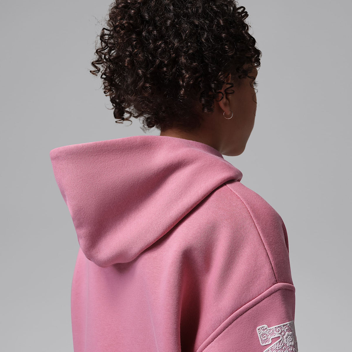 Sudadera con gorro sin cierre para niños talla grande Jordan – Baya del desierto – vista 8