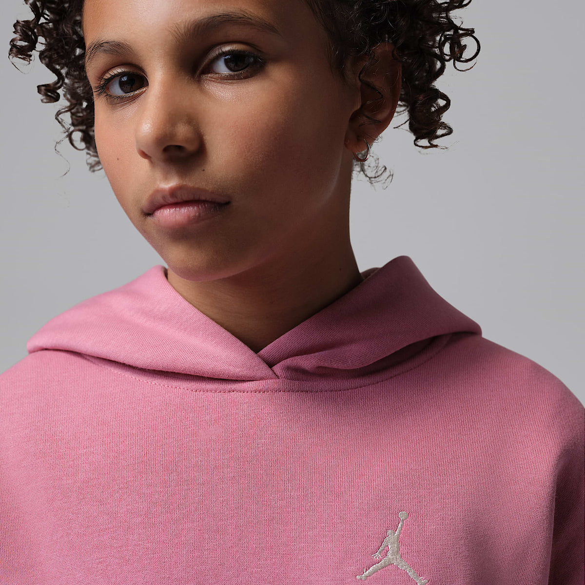 Sudadera con gorro sin cierre para niños talla grande Jordan – Baya del desierto – vista 3