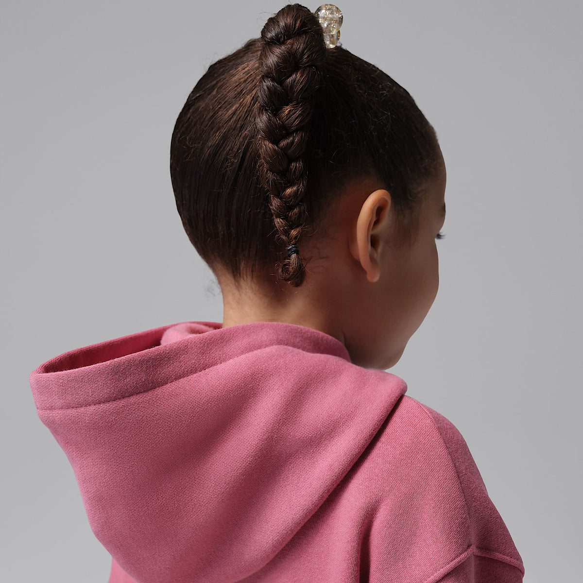 Conjunto de 2 piezas de sudadera con gorro sin cierre infantil Jordan She's An All Star – Baya del desierto – vista 7