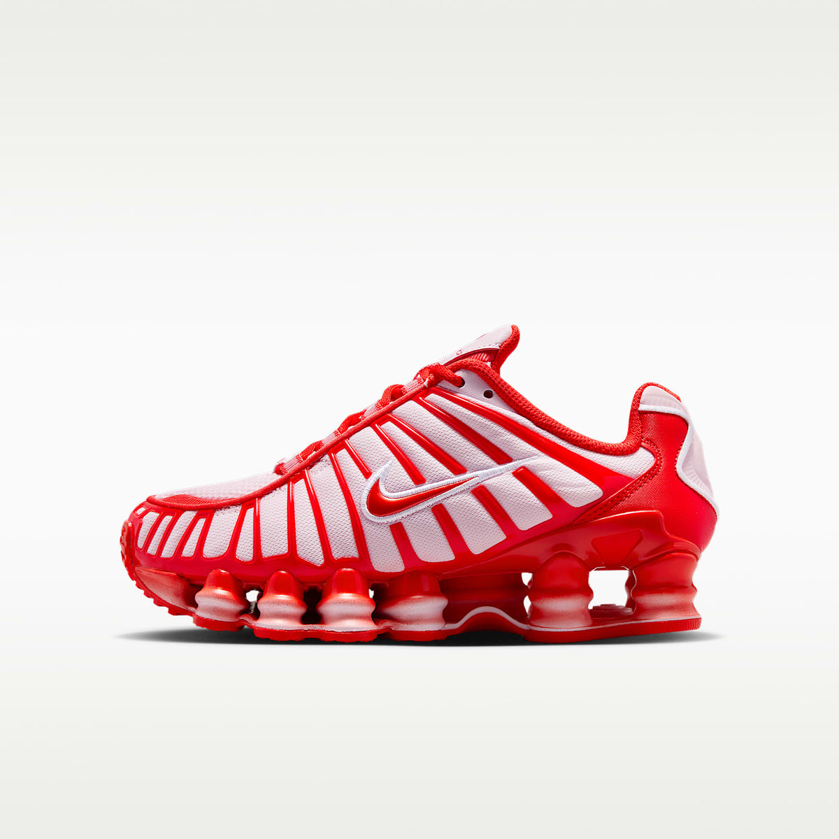 Nike Shox TL – Espuma rosa/Blanco/Rojo habanero – vista 1