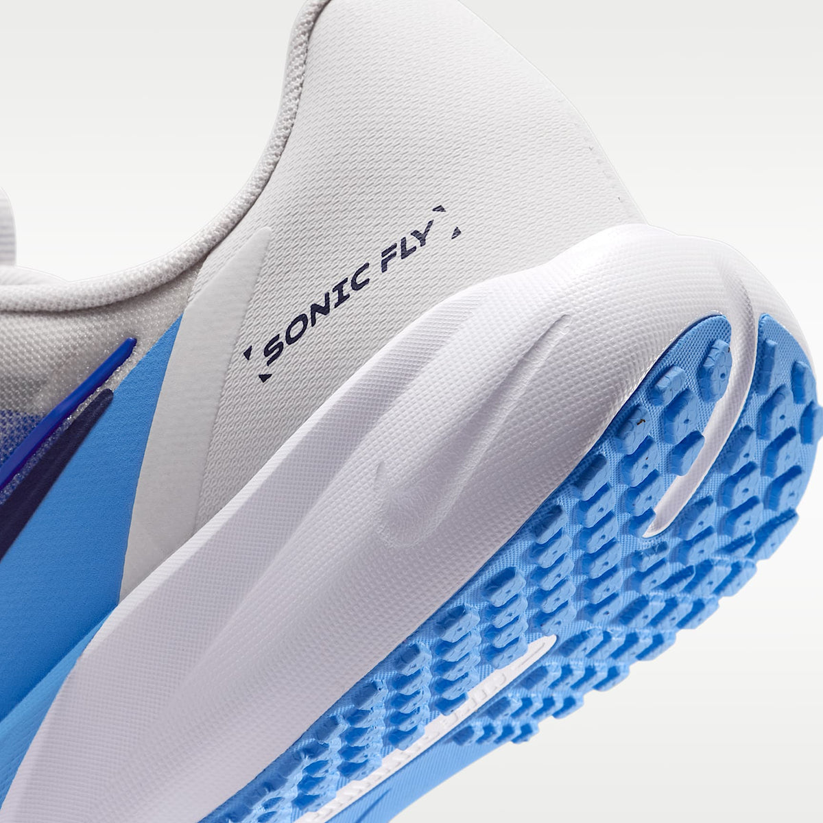 Nike Sonic Fly – Gris vasto/Royal juego/Azul universitario/Azul marino medianoche – vista 8