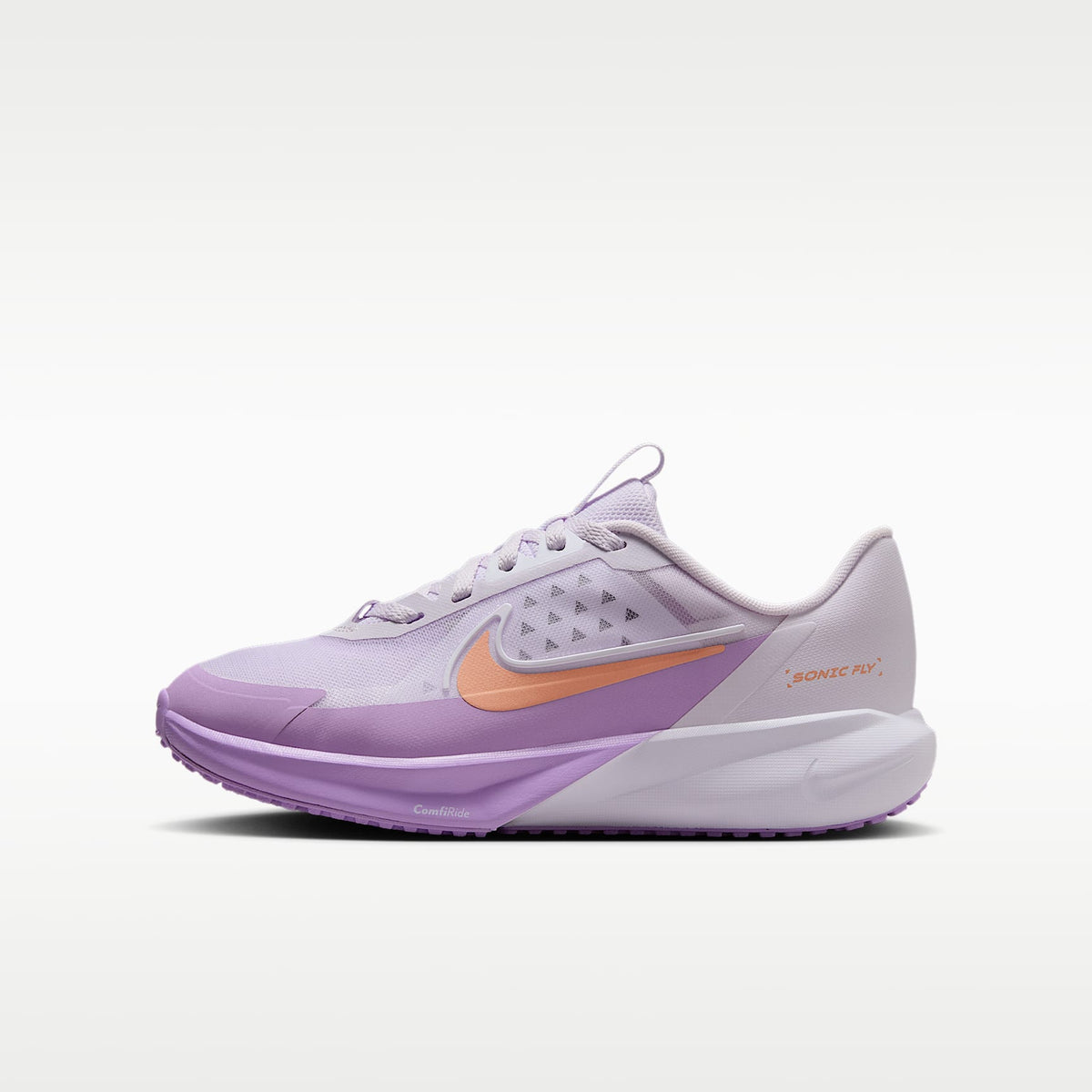 Nike Sonic Fly – Uva ligero/Blanco/Violeta estrella/Ágata melocotón – vista 1