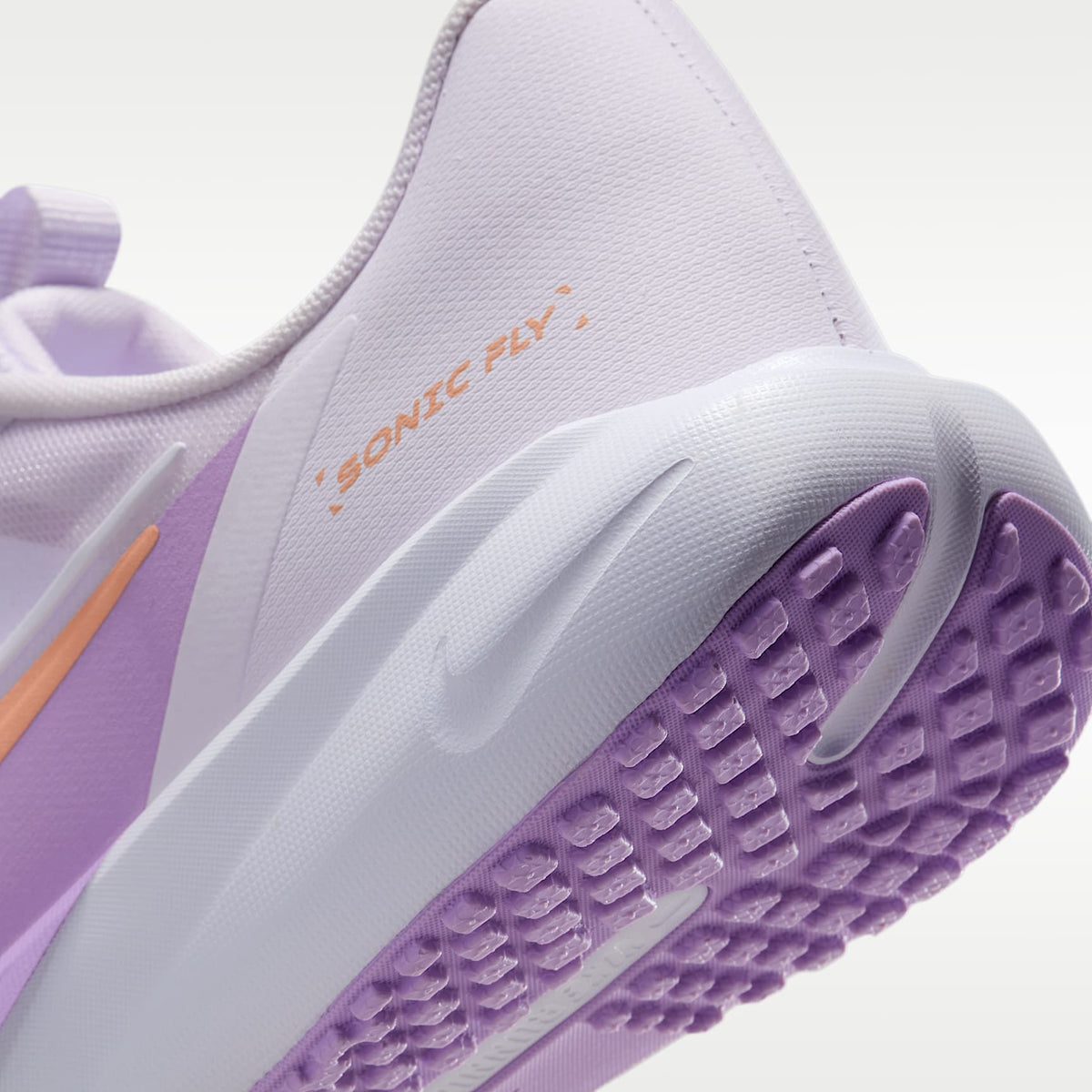 Nike Sonic Fly – Uva ligero/Blanco/Violeta estrella/Ágata melocotón – vista 8