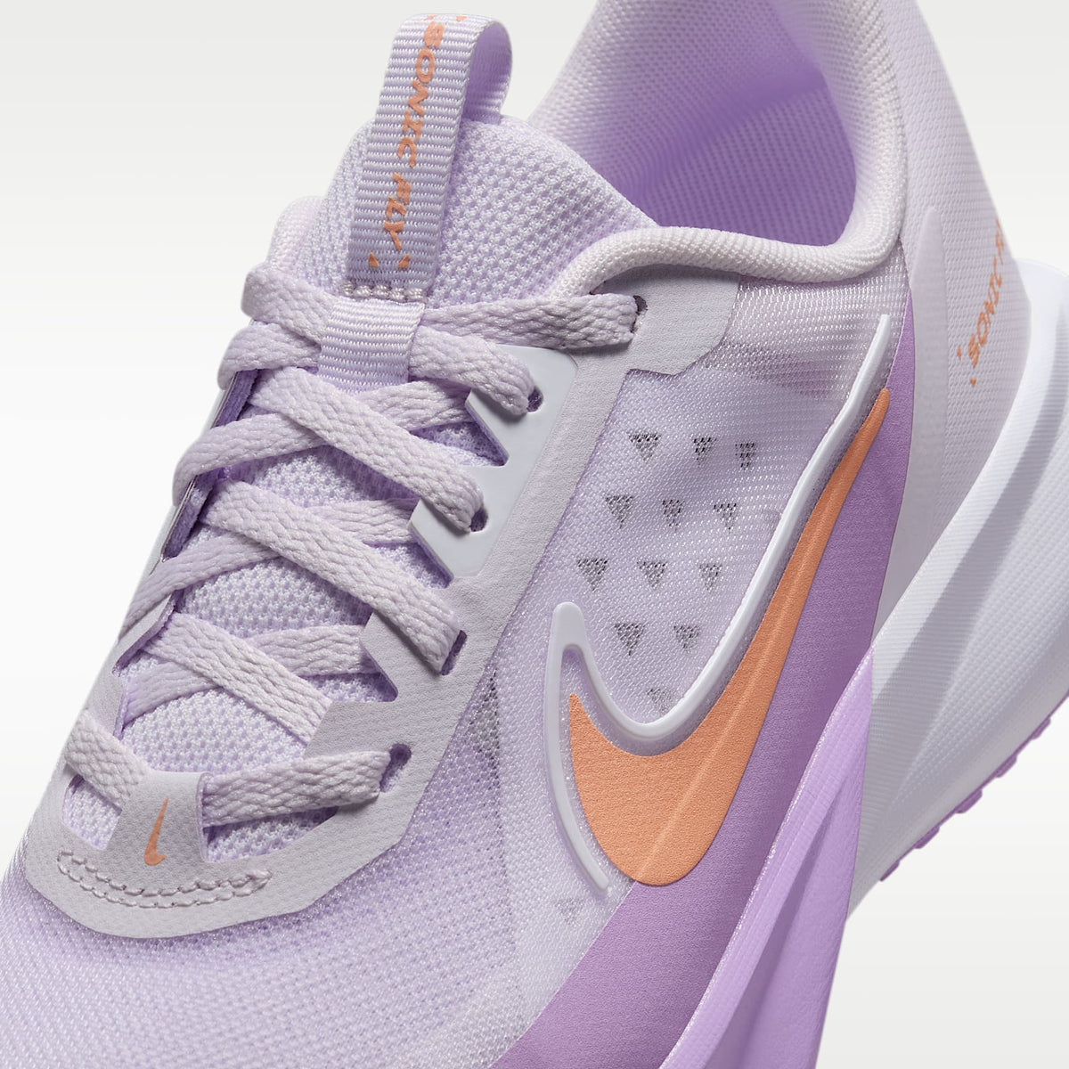 Nike Sonic Fly – Uva ligero/Blanco/Violeta estrella/Ágata melocotón – vista 7