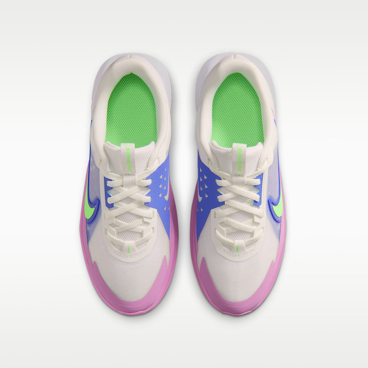 Nike Sonic Fly – Blanco cumbre/Zafiro/Magenta claro/Avalancha lima – vista 4