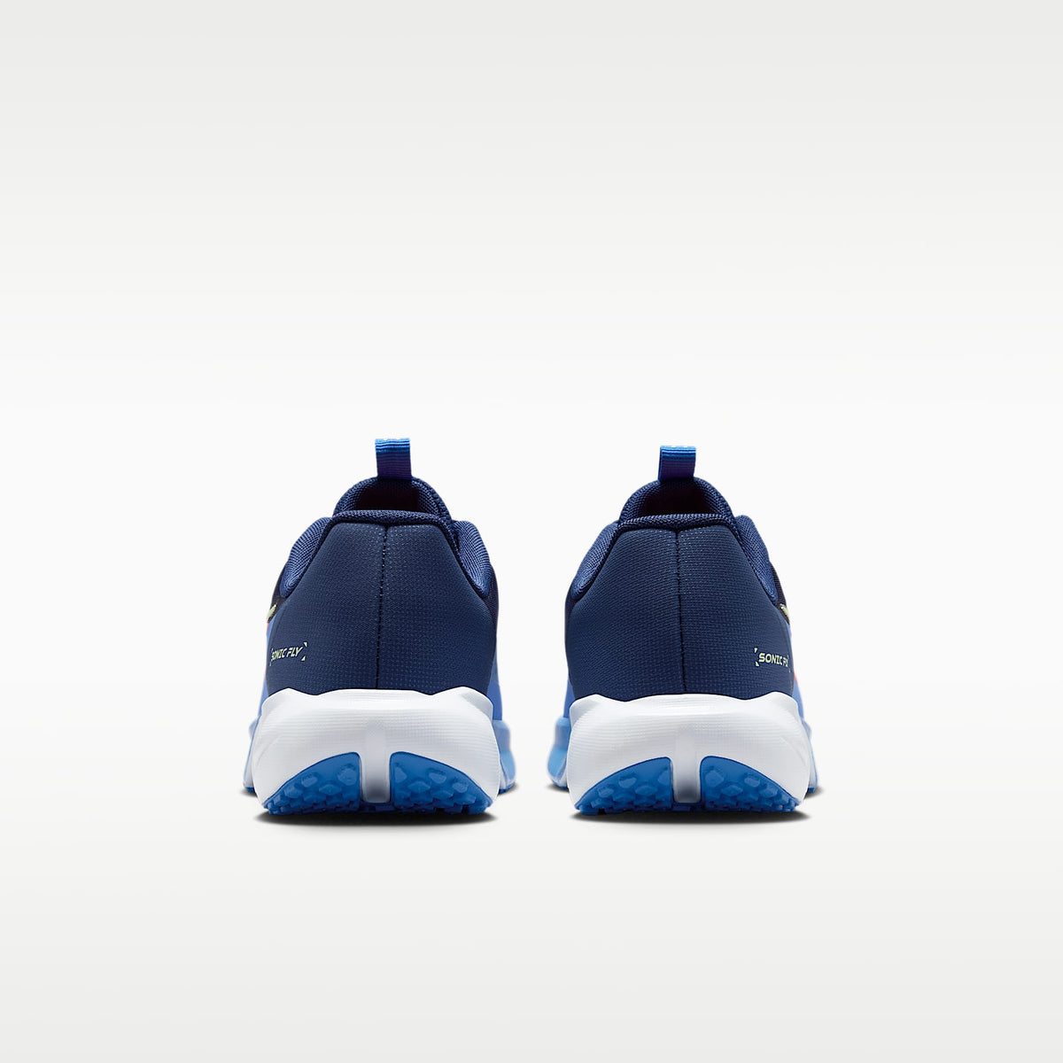 Nike Sonic Fly – Azul marino medianoche/Azul cristal/Tinte azul/Lava cálido – vista 6