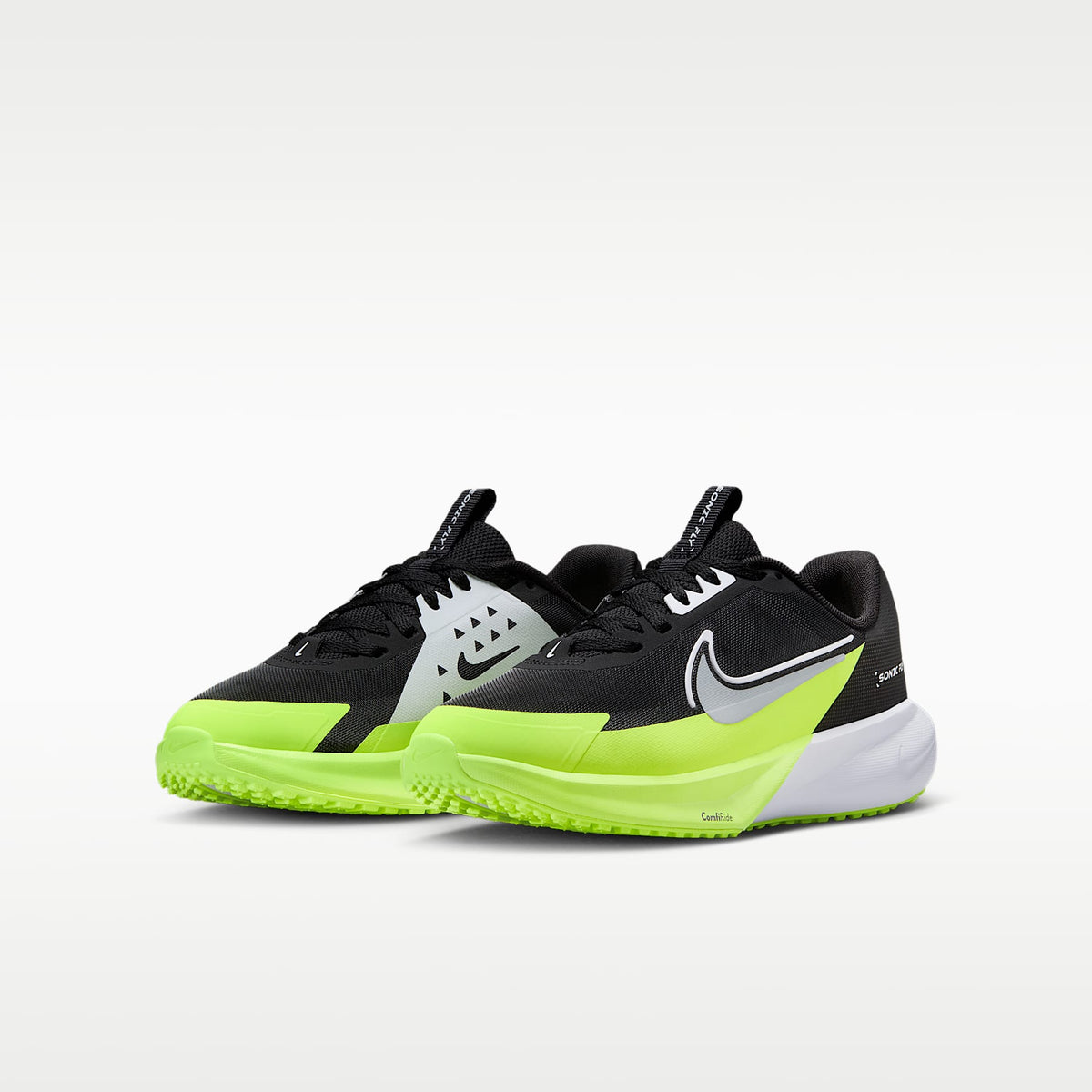 Nike Sonic Fly – Negro/Blanco/Volt/Gris lobo – vista 5