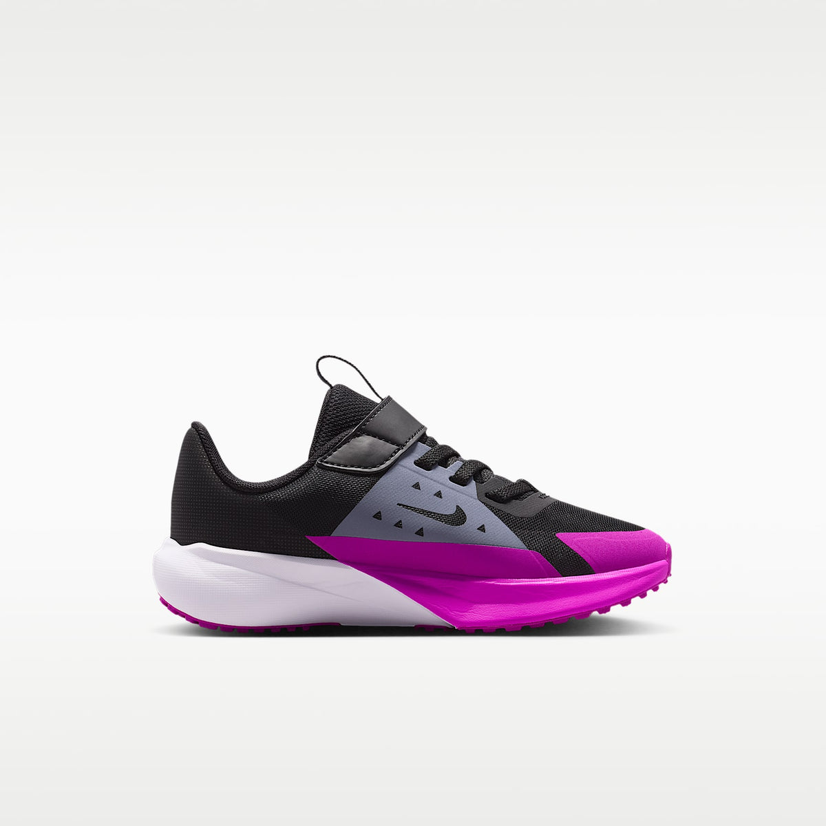 Nike Sonic Fly – Negro/Morado vivo/Carbón claro/Plata metalizado – vista 3
