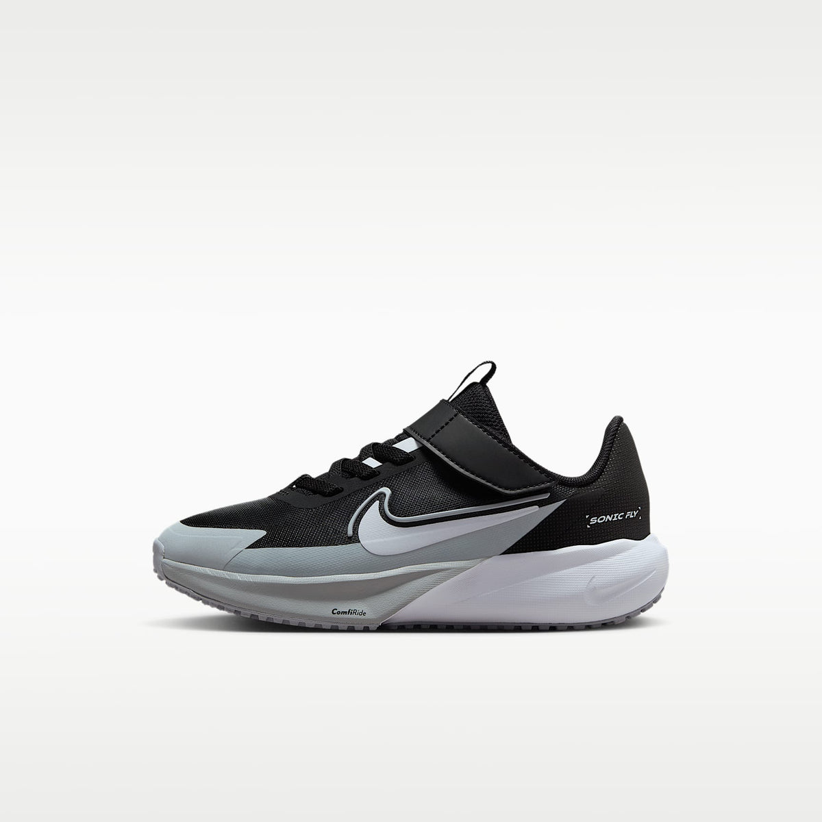 Nike Sonic Fly – Negro/Gris lobo/Blanco – vista 1