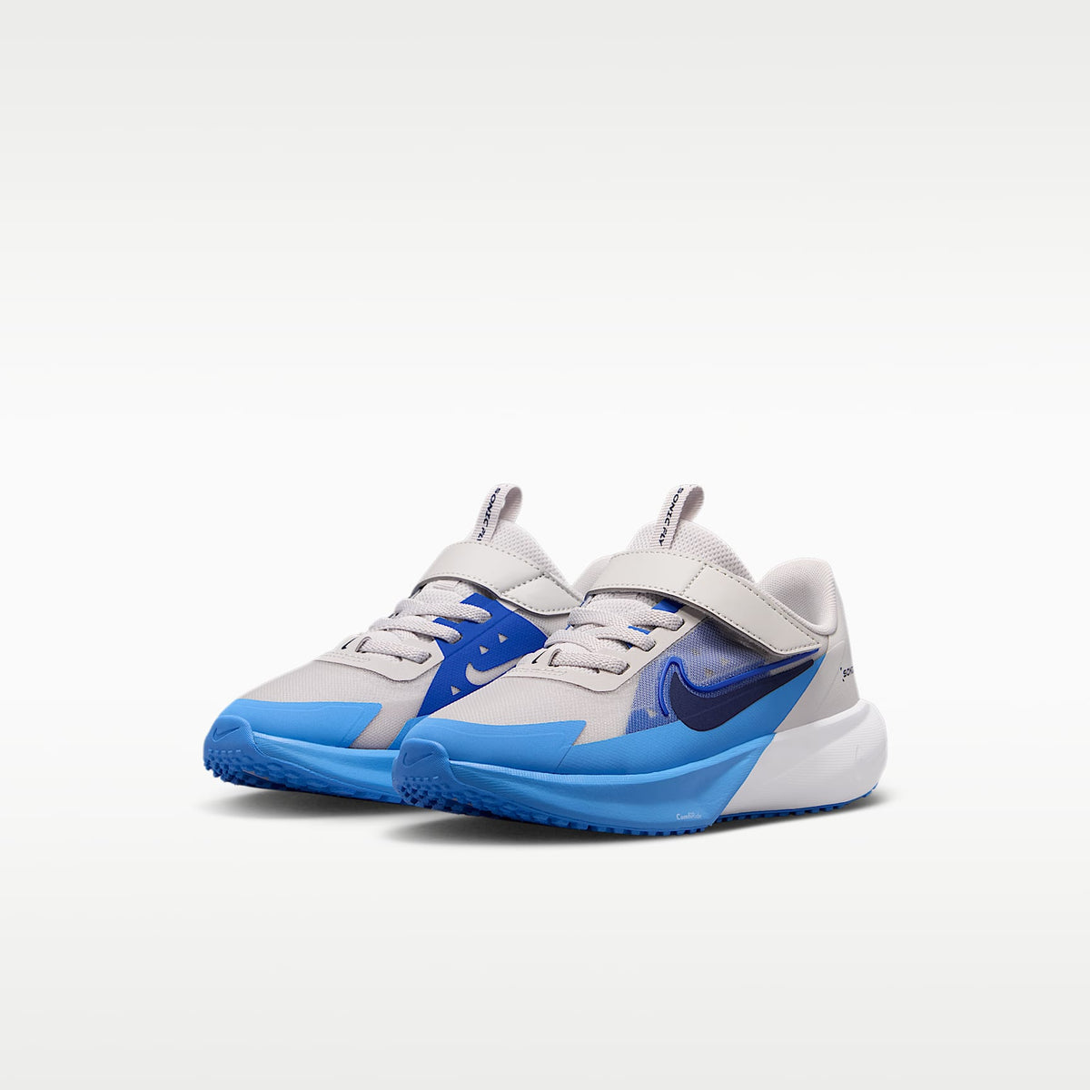 Nike Sonic Fly – Gris vasto/Royal juego/Azul universitario/Azul marino medianoche – vista 5