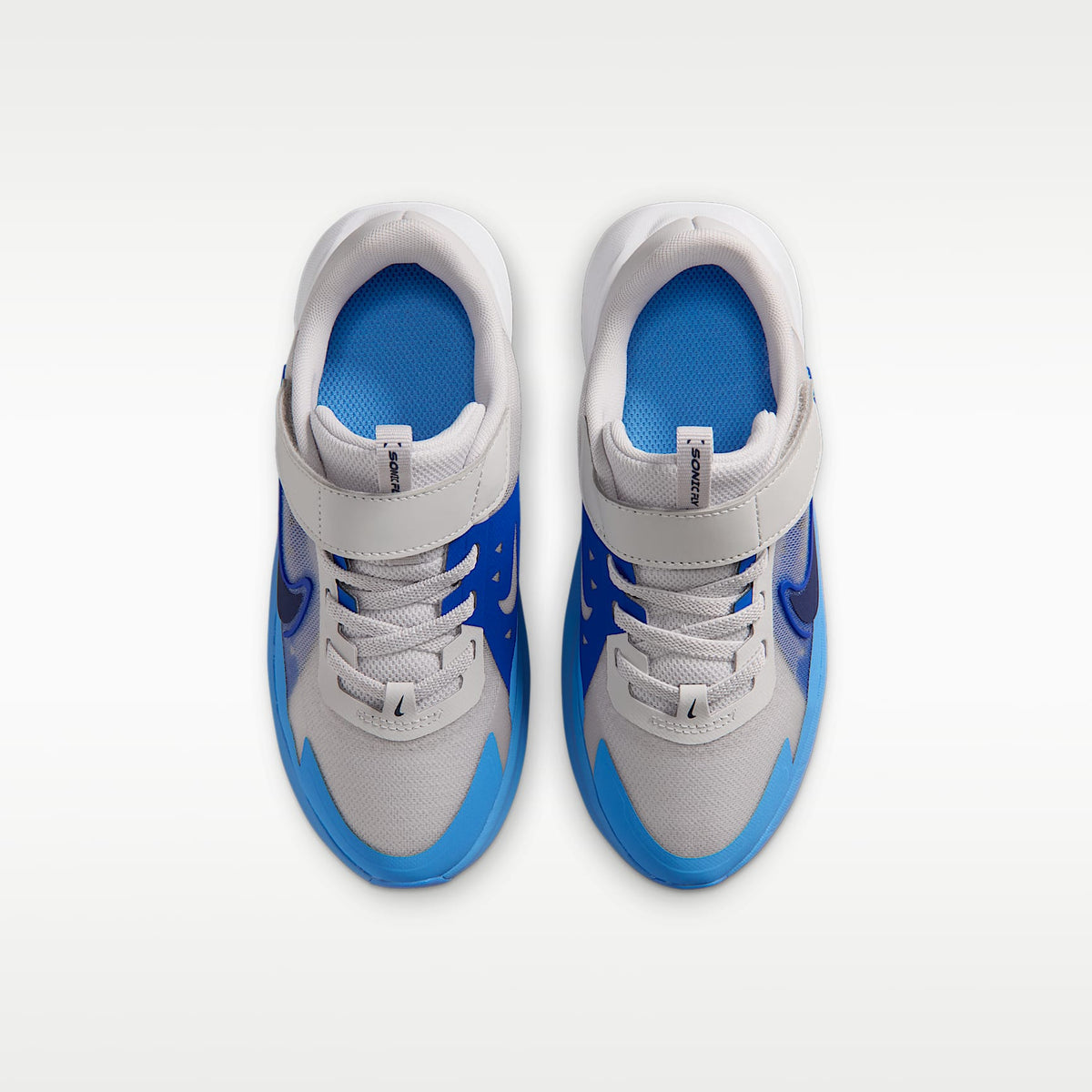 Nike Sonic Fly – Gris vasto/Royal juego/Azul universitario/Azul marino medianoche – vista 4