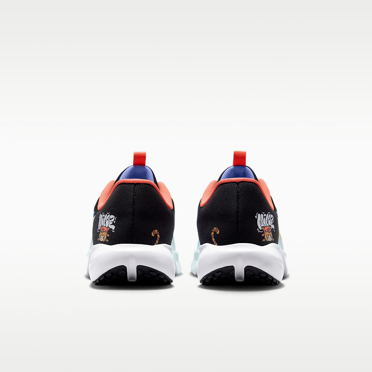Nike Sonic Fly – Negro/Blanco/Azul glacial/Oro topacio – vista 6